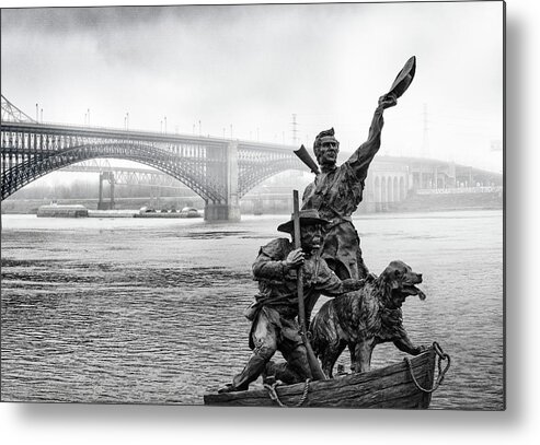 Lewis And Clark Metal Print featuring the photograph Lewis and Clark by Randall Allen