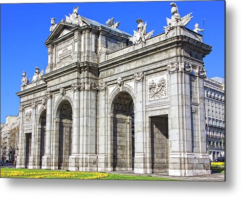 Tranquility Metal Print featuring the photograph Madrid by Luismix
