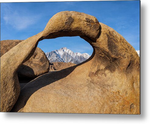 Mobius Arch Metal Print featuring the photograph Mobius Arch by Michael Blanchette Photography