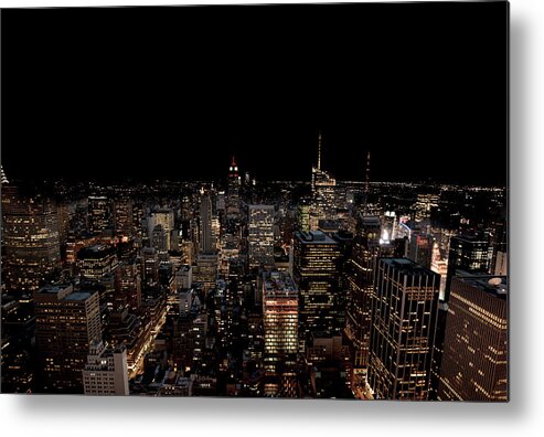 Corporate Business Metal Print featuring the photograph New York Skyline by Blurra