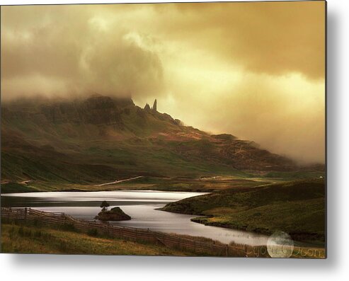 Skye Metal Print featuring the photograph Old man of Storr by Cybele Moon