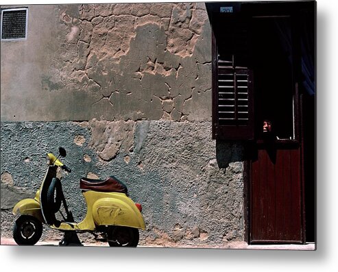 1980-1989 Metal Print featuring the photograph Palermo, Sicily, Italy - by Francois Le Diascorn