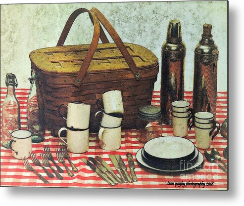 Picnic Metal Print featuring the photograph Picnic by Tami Quigley