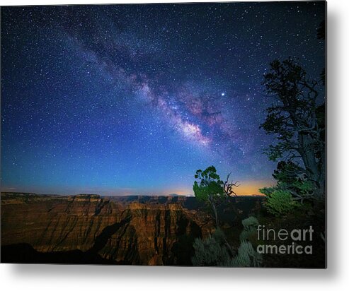 America Metal Print featuring the photograph Point Sublime Milky Way by Inge Johnsson