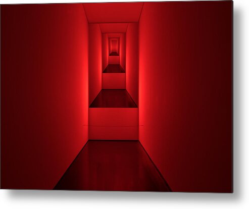Room Metal Print featuring the photograph Red Room by Stephan Rckert