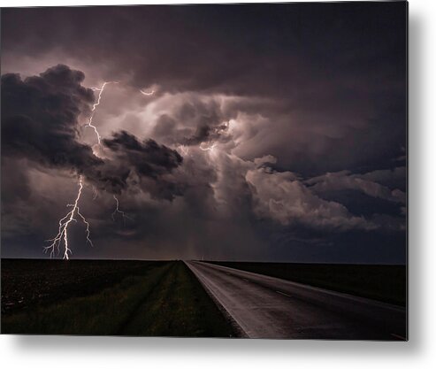 Colorado Metal Print featuring the photograph Rollin on Down the Road by Laura Hedien