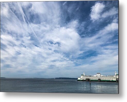 Sea Metal Print featuring the photograph Sea Road by Anamar Pictures