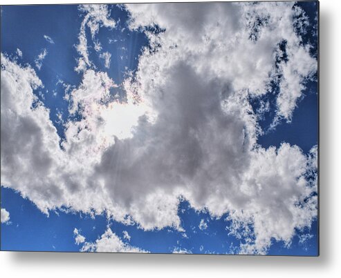 Sky Metal Print featuring the photograph Sky Brilliance by Chance Kafka