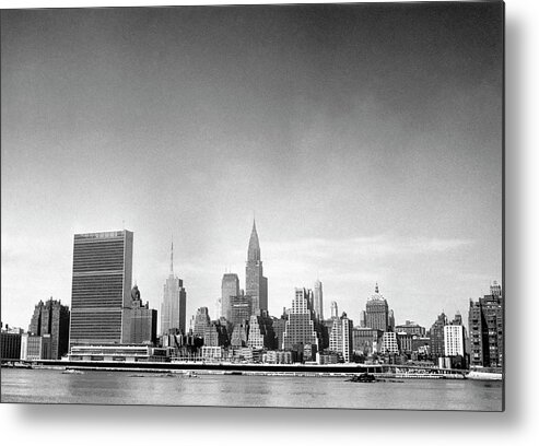 East Metal Print featuring the photograph Skyline, Nyc by George Marks