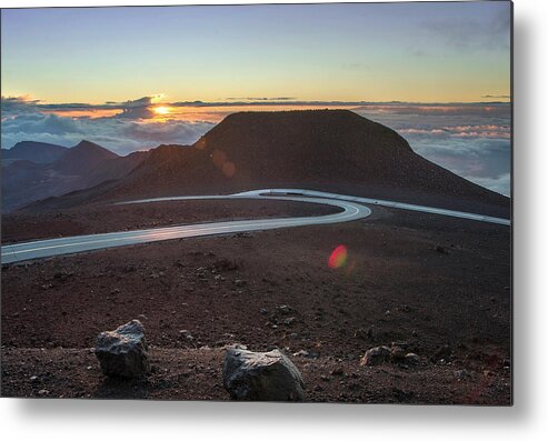 Maui Metal Print featuring the photograph Summit Sunrise by Steven Keys