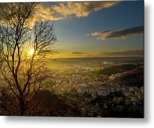 Scenics Metal Print featuring the photograph Sunset In Cuenca, Spain by Somatuscani