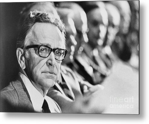 People Metal Print featuring the photograph Supreme Court Associate Justice Harry by Bettmann