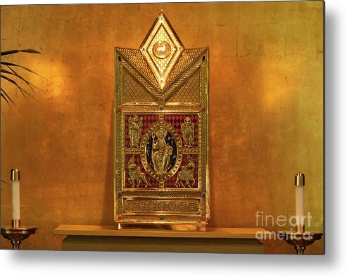 Catholic Metal Print featuring the photograph Tabernacle by Rich Collins
