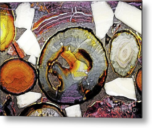 Modern Metal Print featuring the photograph The Core of Life by Linda Parker