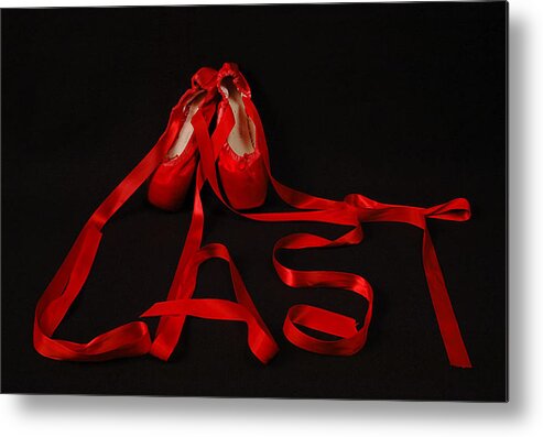 Red Shoes Metal Print featuring the photograph The Last Dance by Rein Nomm