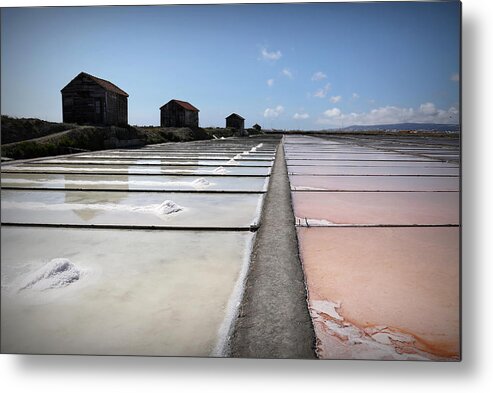 Landscapes Metal Print featuring the photograph The Salt Way by Isabel Daniel
