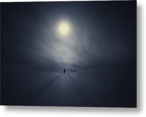Finland Metal Print featuring the photograph When Dreams Carry Me Past This Life. by Mika Suutari