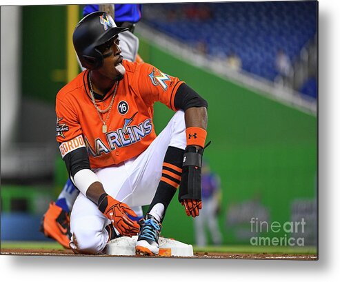 People Metal Print featuring the photograph Dee Gordon by Mark Brown