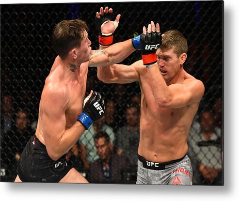 Event Metal Print featuring the photograph UFC Fight Night: Thompson v Till #1 by Josh Hedges