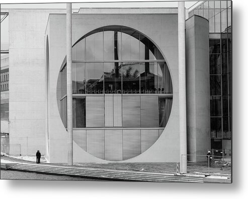 Architecture Metal Print featuring the photograph Berlin #12 by Eleni Kouri