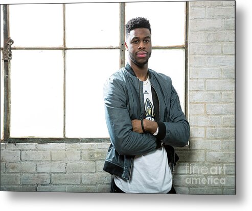 Nba Pro Basketball Metal Print featuring the photograph Emmanuel Mudiay by Nathaniel S. Butler