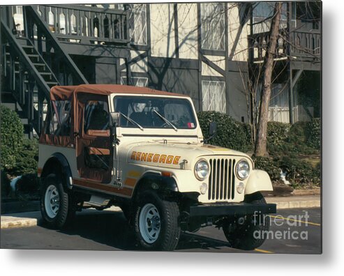 1984 Metal Print featuring the photograph 1984 Jeep CJ7 Renegade by Dale Powell