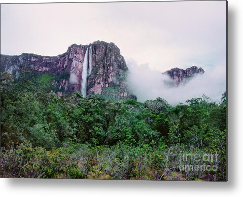 Dave Welling Metal Print featuring the photograph Angel Falls Canaima National Park Venezuela by Dave Welling