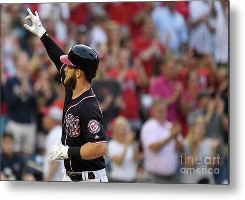 People Metal Print featuring the photograph Bryce Harper by Patrick Mcdermott