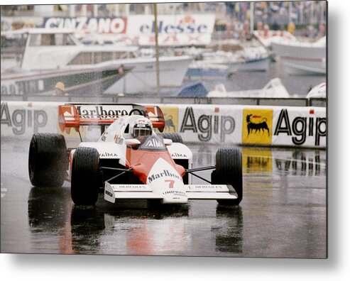 1980-1989 Metal Print featuring the photograph Grand Prix of Monaco #2 by Mike Powell