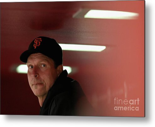 People Metal Print featuring the photograph Randy Johnson by Christian Petersen