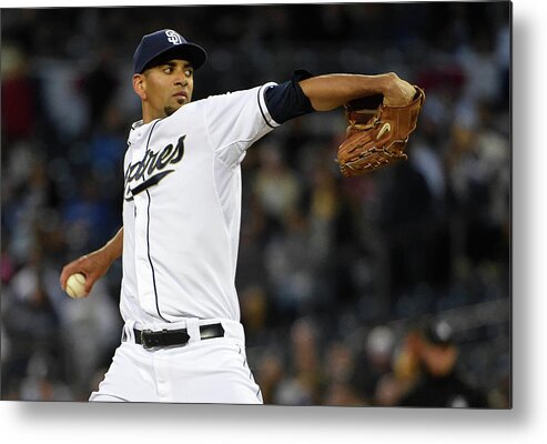 California Metal Print featuring the photograph Tyson Ross by Denis Poroy