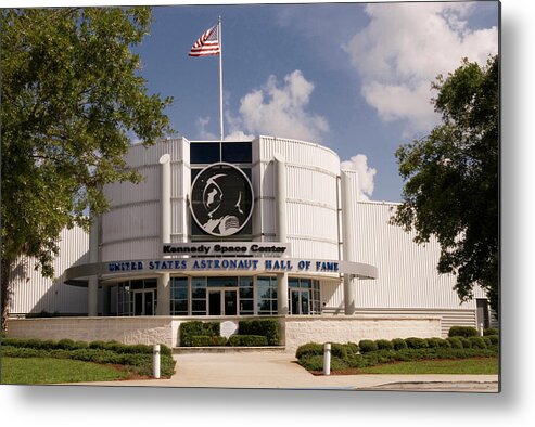 United States Astronaut Hall Of Fame Photo Metal Print featuring the photograph United States Astronaut Hall of Fame Florida by Bob Pardue