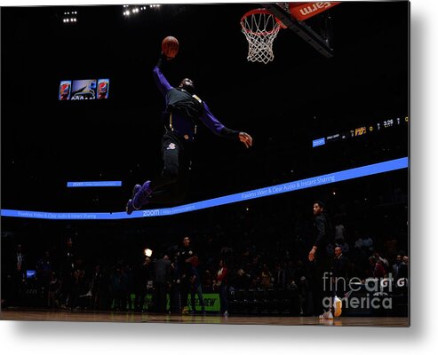 Lebron James Metal Print featuring the photograph Lebron James by Bart Young