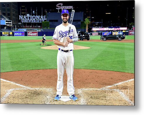 People Metal Print featuring the photograph Eric Hosmer #4 by Harry How