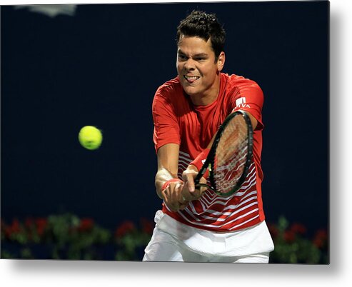 Tennis Metal Print featuring the photograph Rogers Cup Toronto - Day 5 #4 by Vaughn Ridley