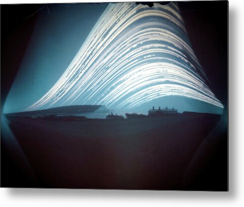 Metal Print featuring the photograph 6 Month Exposure, Seven Sisters by Will Gudgeon