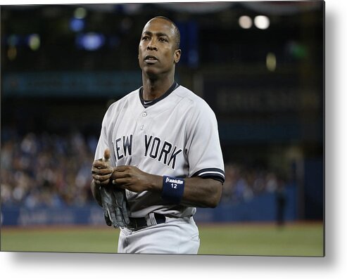 Alfonso Soriano Metal Print featuring the photograph Alfonso Soriano by Tom Szczerbowski