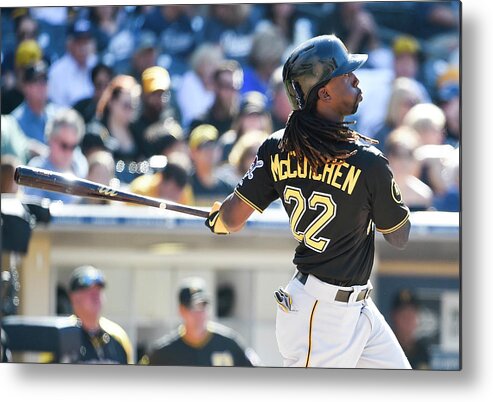 California Metal Print featuring the photograph Andrew Mccutchen by Denis Poroy