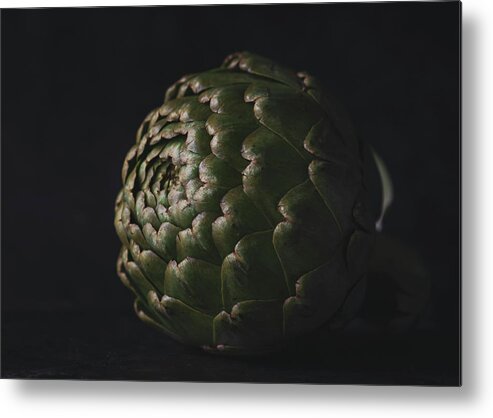 Artichoke Metal Print featuring the photograph Artichoke by Holly Ross