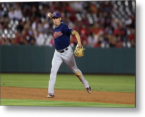 American League Baseball Metal Print featuring the photograph Asdrubal Cabrera by Jeff Gross