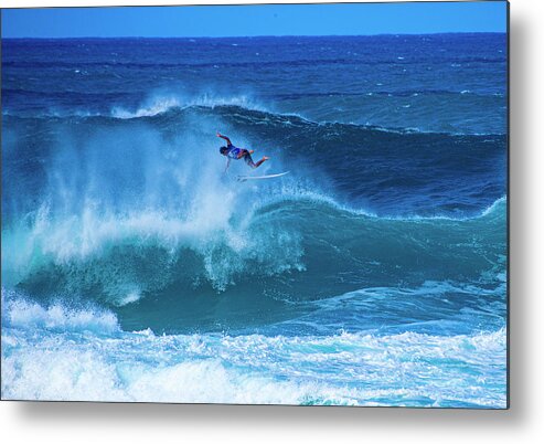 Hawaii Metal Print featuring the photograph Banzai Pipeline 57 by Anthony Jones