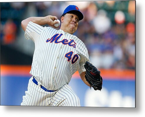 People Metal Print featuring the photograph Bartolo Colon by Mike Stobe