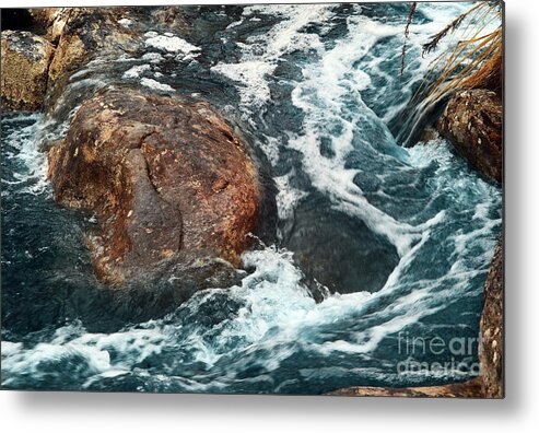 Stream Metal Print featuring the photograph Be Like the Stream by Russell Brown
