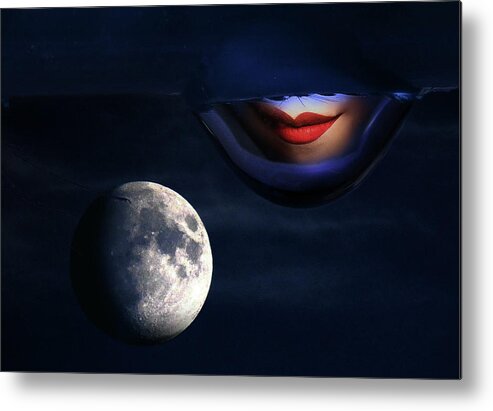  Metal Print featuring the photograph Blood Moon by Jim Painter