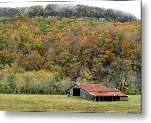  Metal Print featuring the photograph Boxley Barn 5 by William Rainey