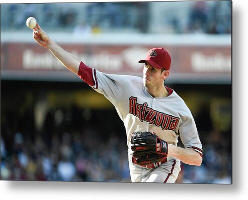 California Metal Print featuring the photograph Brandon Mccarthy by Denis Poroy