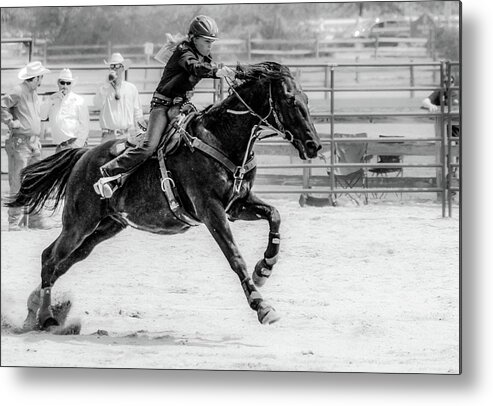 Horse Metal Print featuring the photograph Breaking Out by Addison Likins