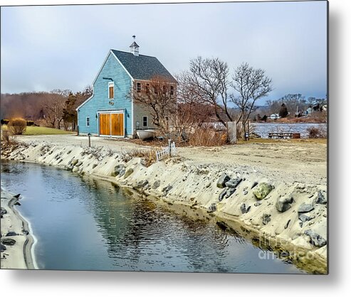 Brook Metal Print featuring the photograph By the brook by Janice Drew