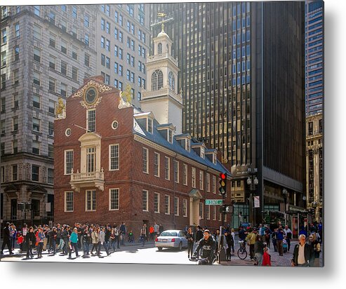Lifestyles Metal Print featuring the photograph Capitols by Yiming Chen