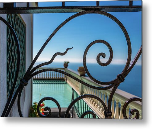 Amalfi Metal Print featuring the photograph Church With A View by David Downs